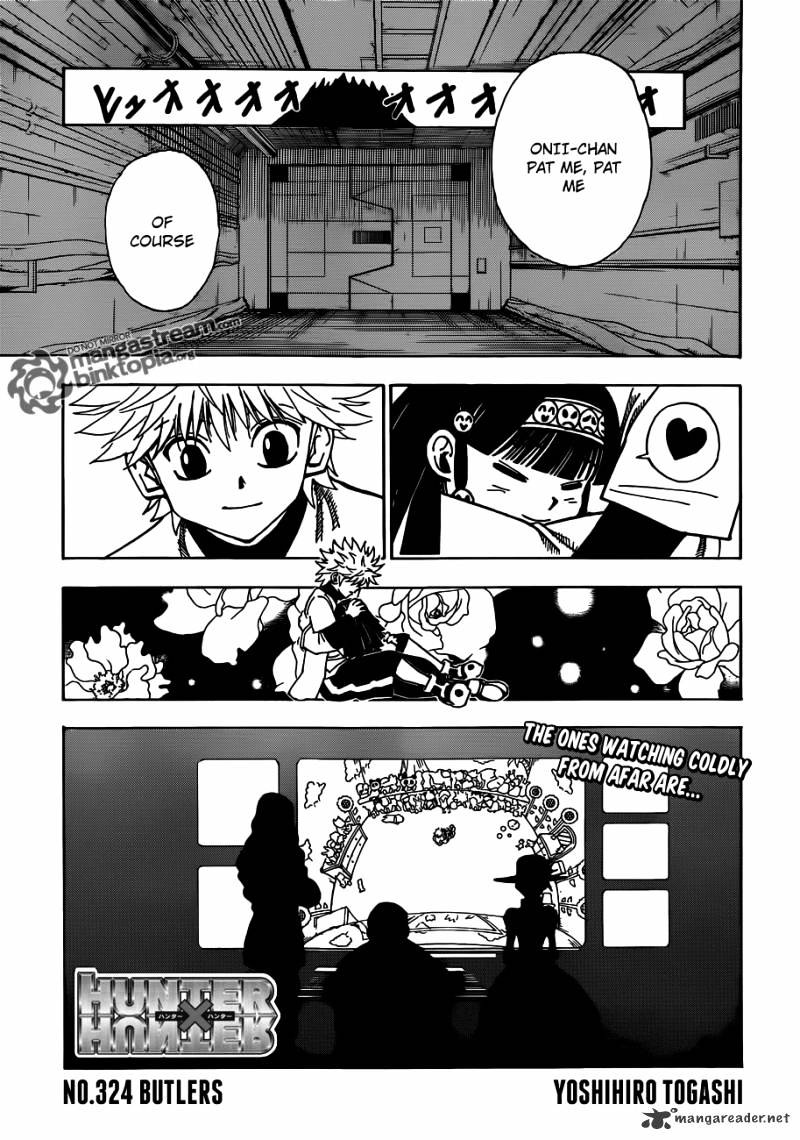 Hunter x Hunter, Chapter 324 - Butlers image 01