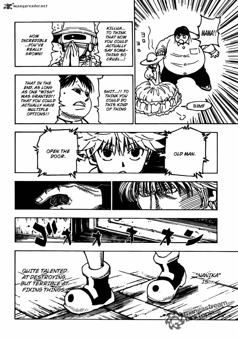 Hunter x Hunter, Chapter 324 - Butlers image 08