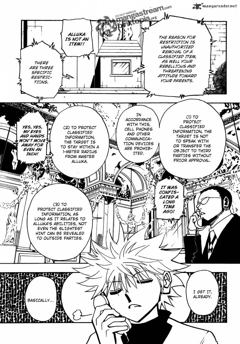 Hunter x Hunter, Chapter 324 - Butlers image 13