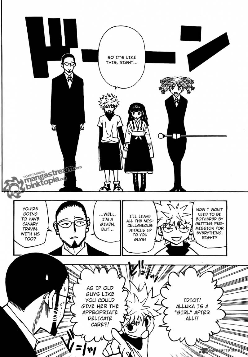 Hunter x Hunter, Chapter 324 - Butlers image 14