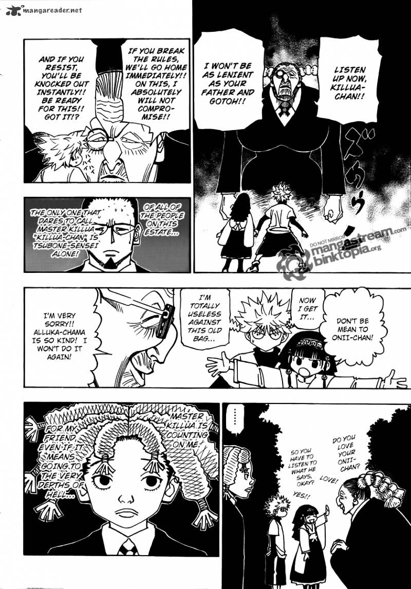 Hunter x Hunter, Chapter 324 - Butlers image 16