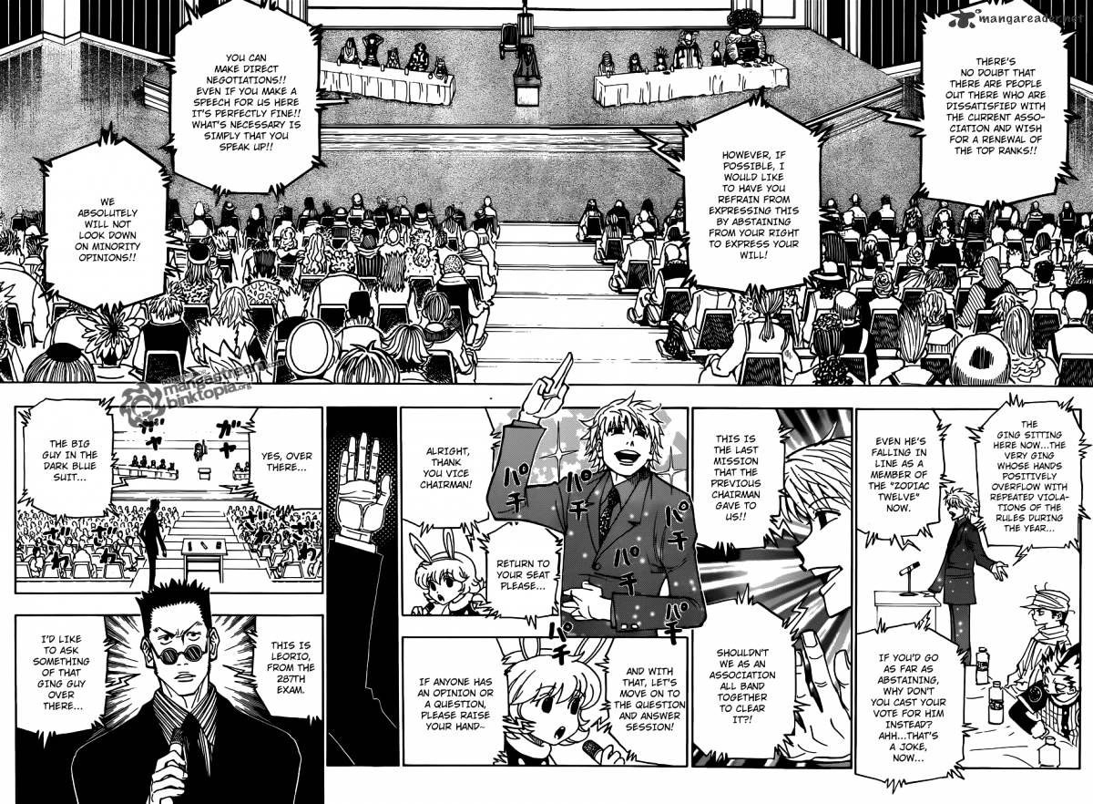 Hunter x Hunter, Chapter 325 - Joining the Battle image 12