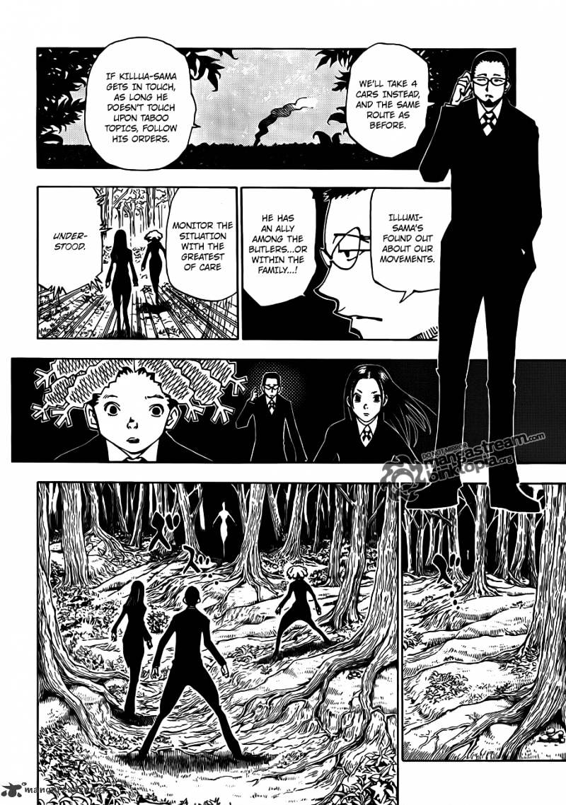 Hunter x Hunter, Chapter 327 - Riddle image 02