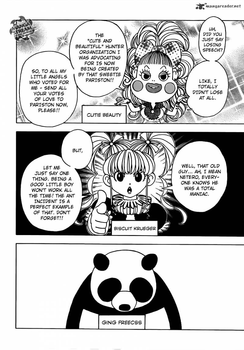 Hunter x Hunter, Chapter 329 - Spy image 04