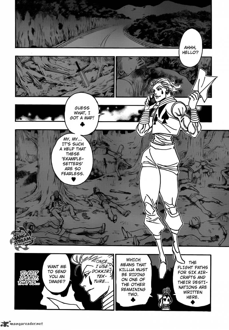 Hunter x Hunter, Chapter 329 - Spy image 06