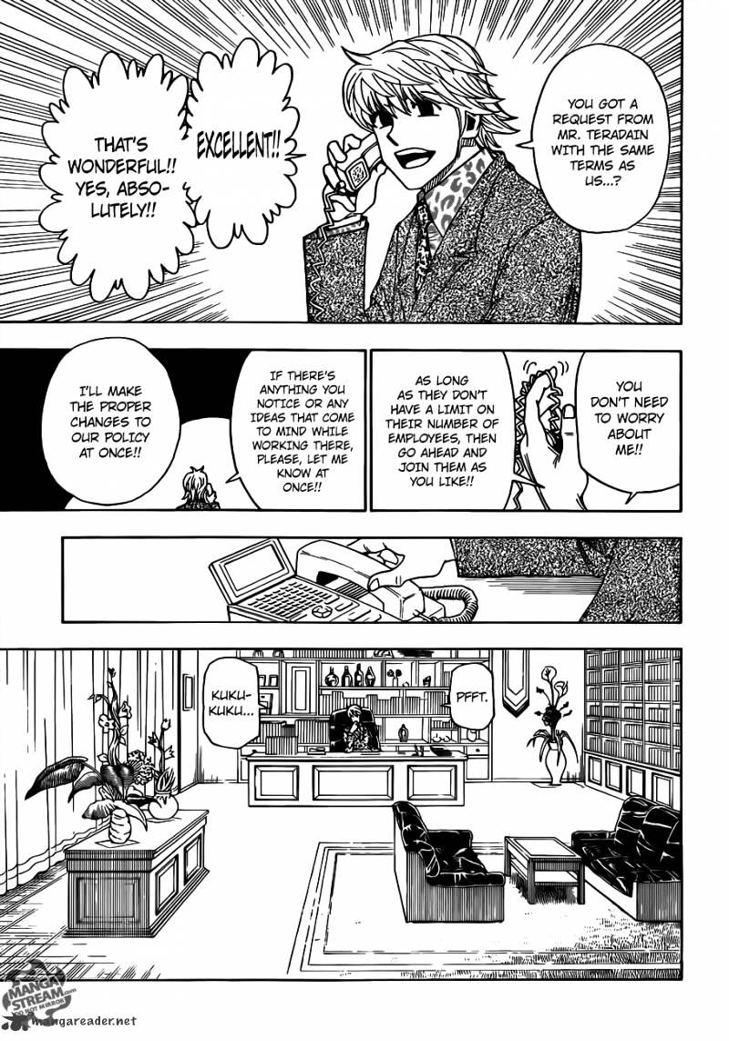 Hunter x Hunter, Chapter 329 - Spy image 13