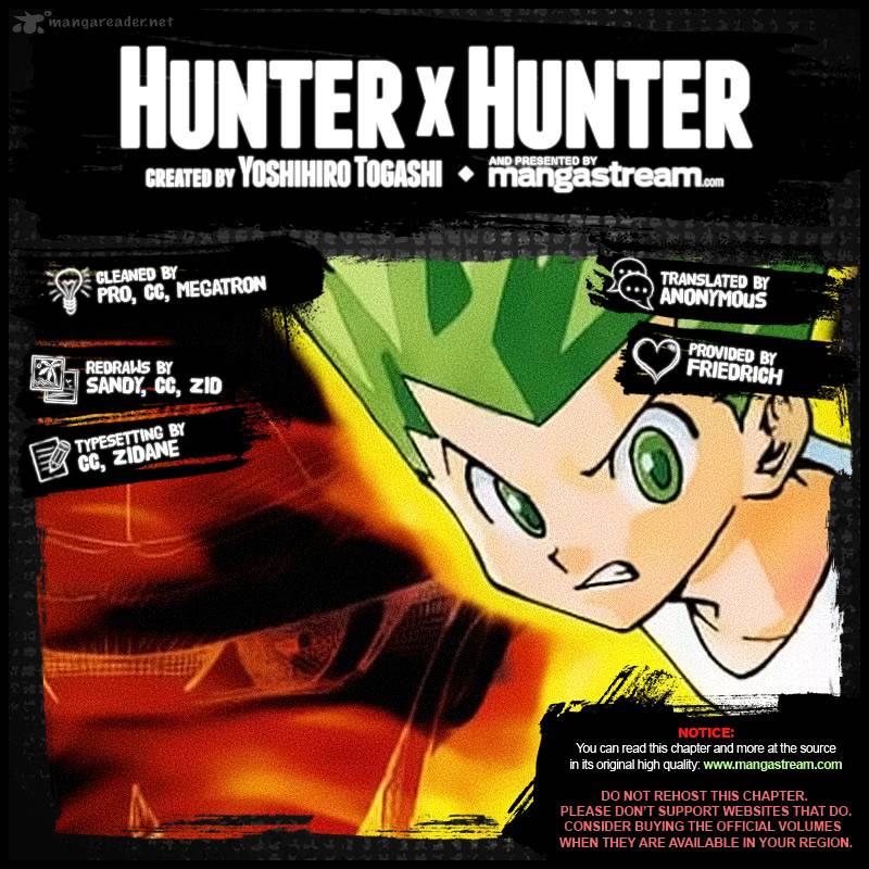 Hunter x Hunter, Chapter 329 - Spy image 20