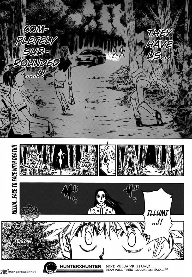 Hunter x Hunter, Chapter 329 - Spy image 19