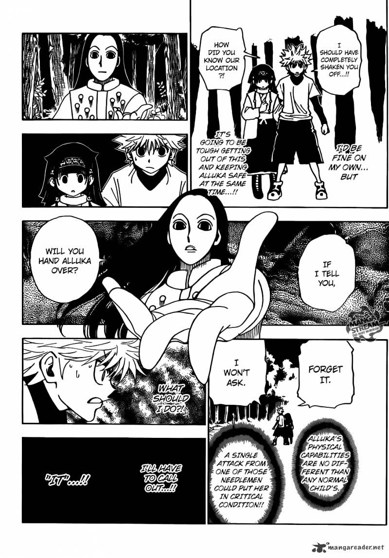 Hunter x Hunter, Chapter 330 - Confession image 03