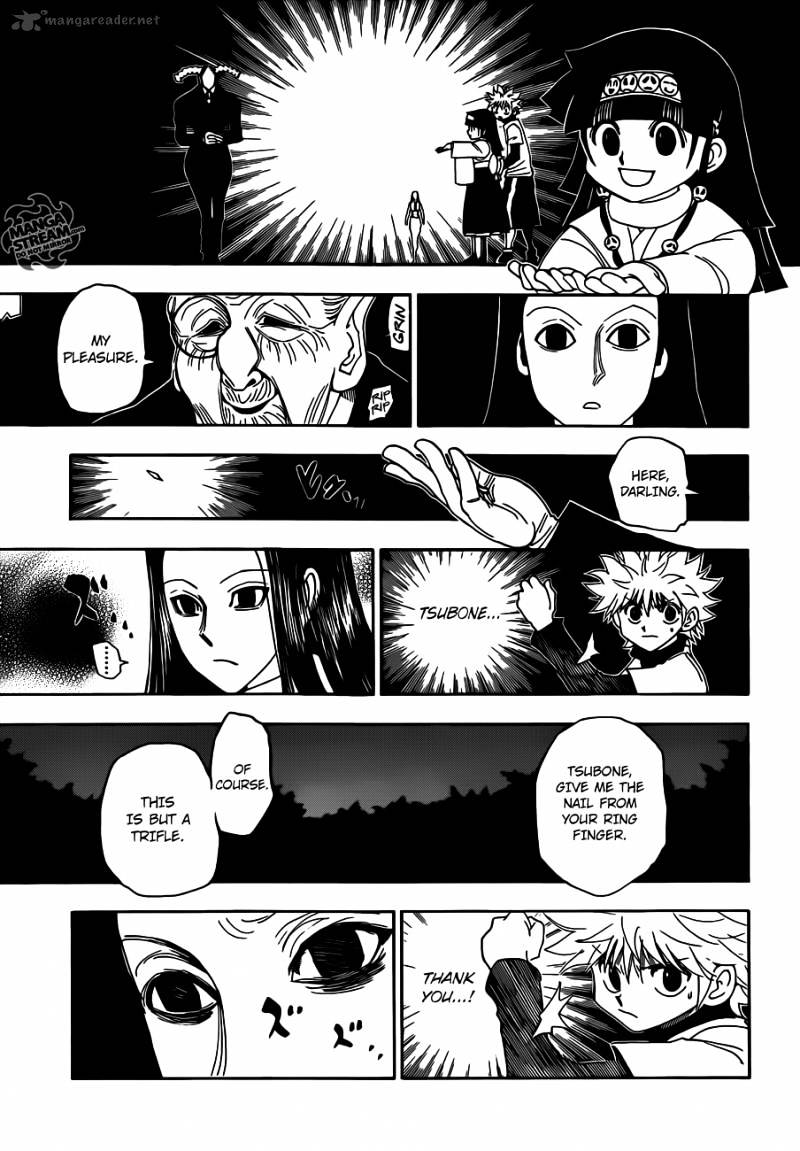 Hunter x Hunter, Chapter 330 - Confession image 06