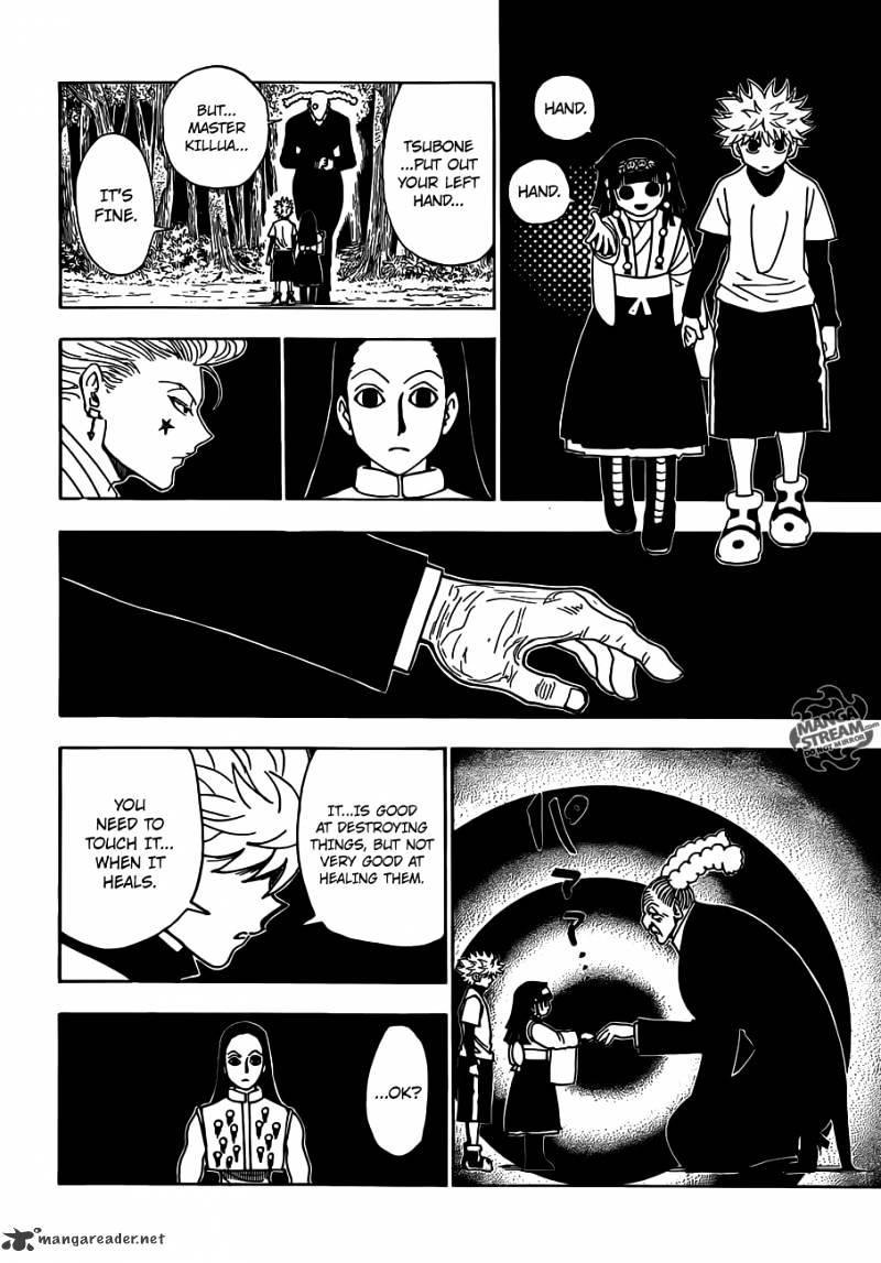 Hunter x Hunter, Chapter 330 - Confession image 11