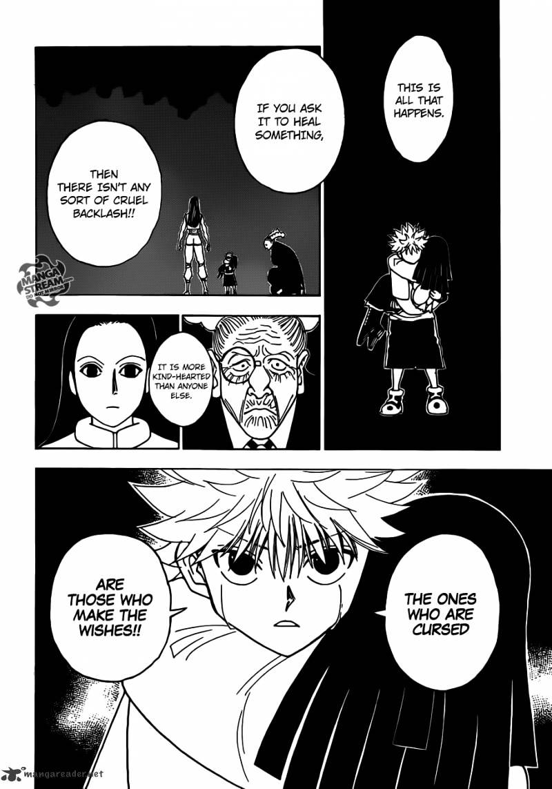 Hunter x Hunter, Chapter 330 - Confession image 13