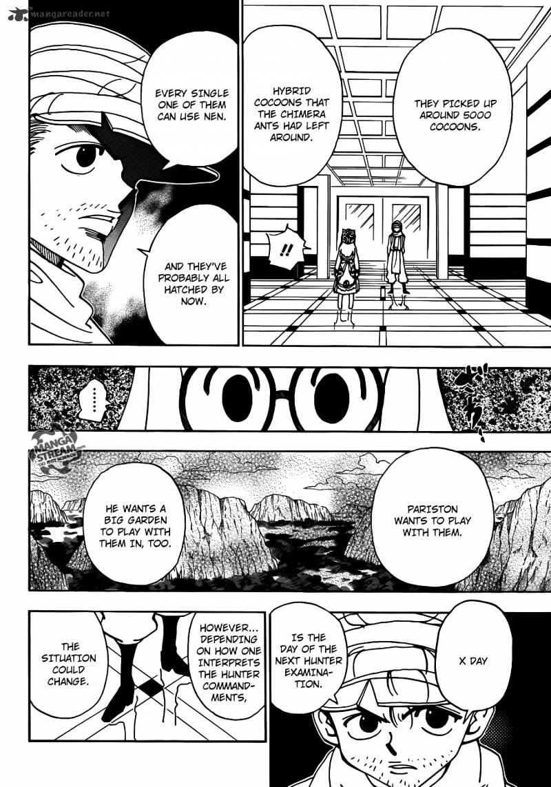 Hunter x Hunter, Chapter 331 - X Day image 08