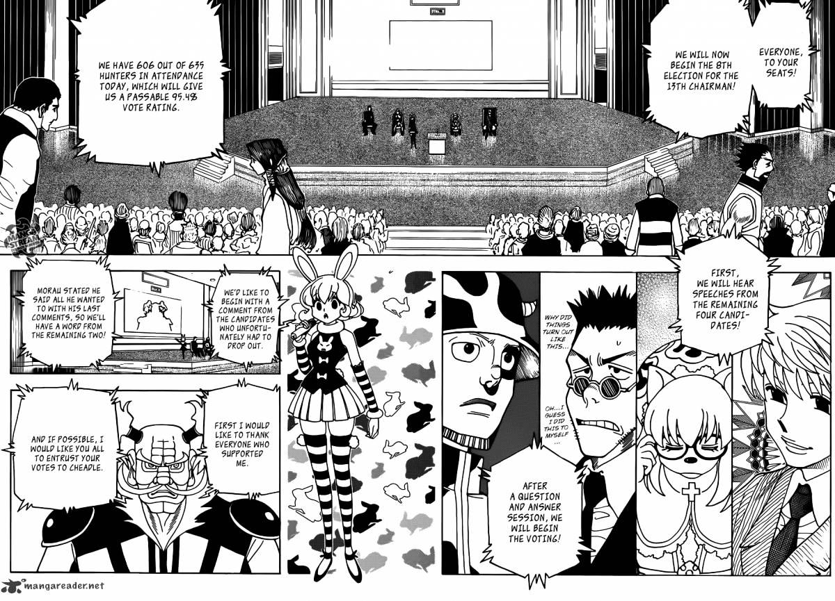 Hunter x Hunter, Chapter 331 - X Day image 11