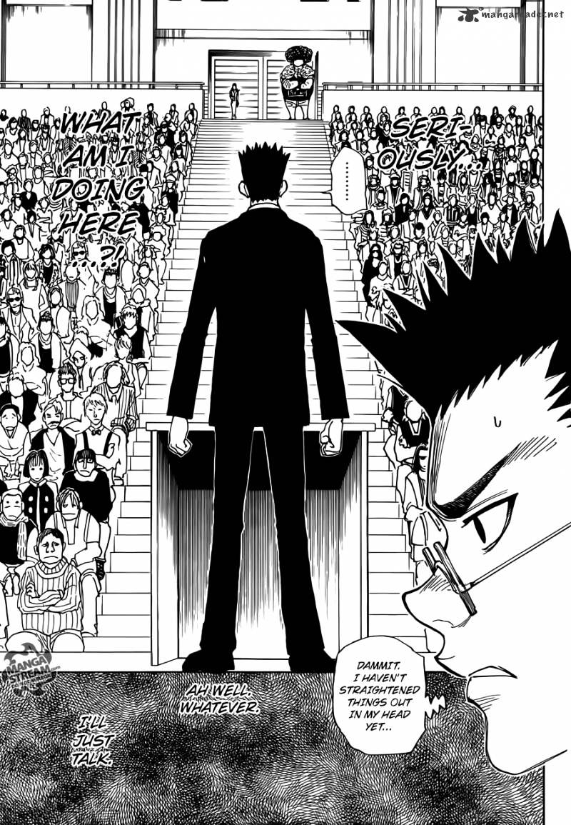 Hunter x Hunter, Chapter 332 - Applause image 05