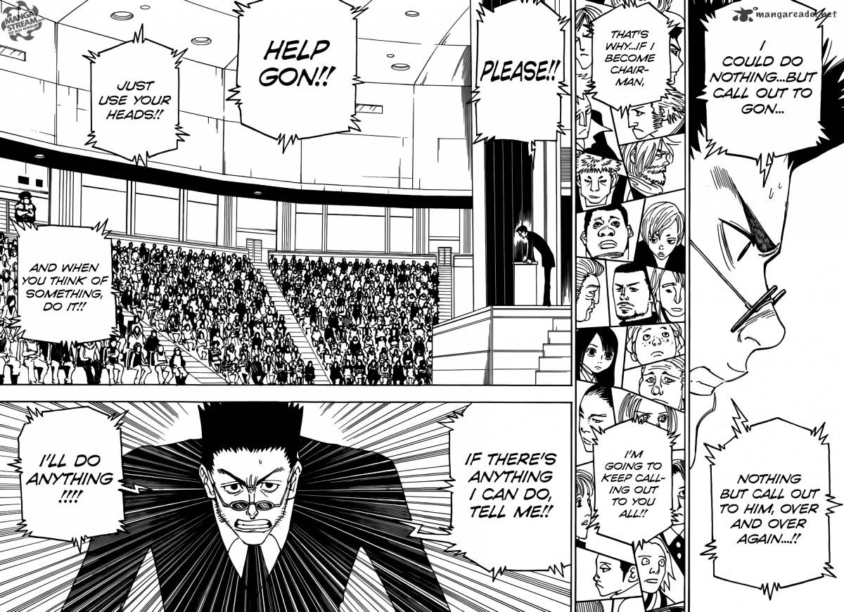 Hunter x Hunter, Chapter 332 - Applause image 13