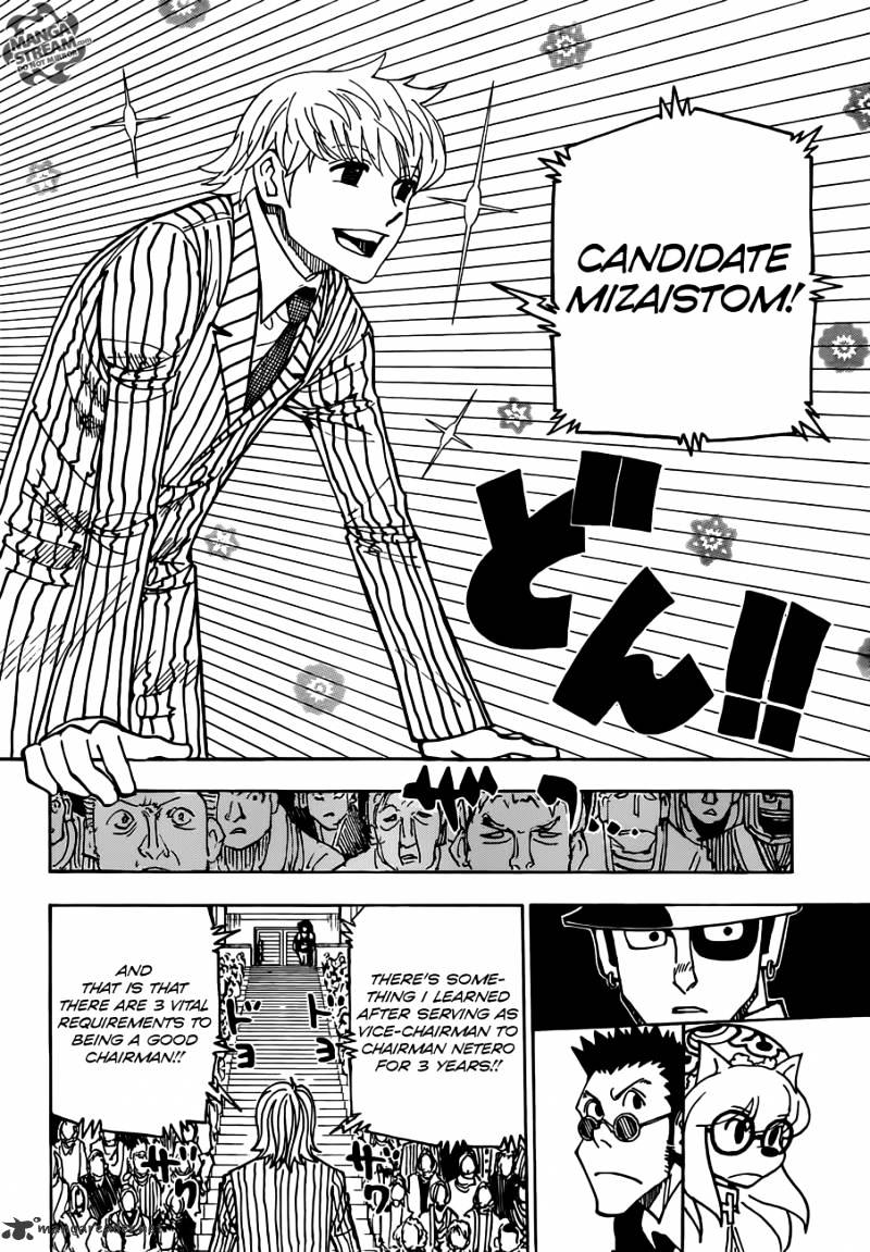 Hunter x Hunter, Chapter 333 - Rumbles image 02