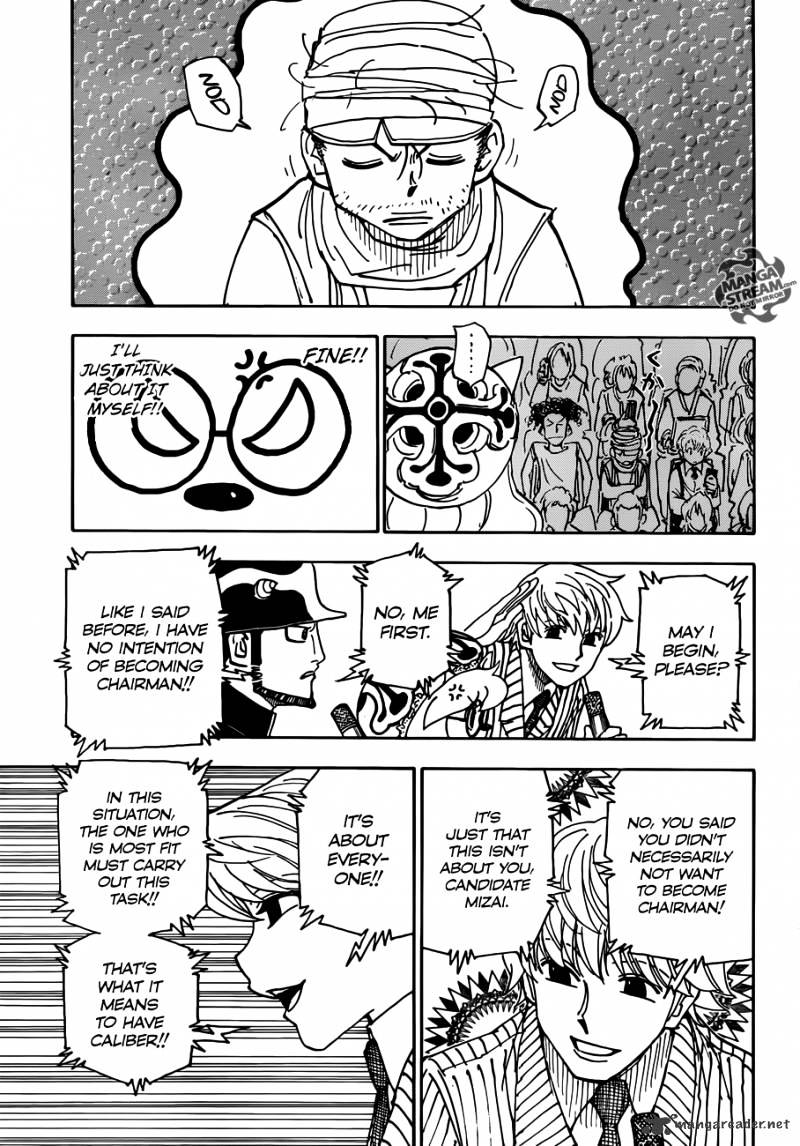 Hunter x Hunter, Chapter 333 - Rumbles image 05