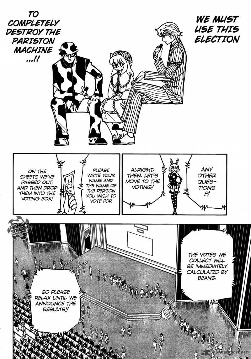 Hunter x Hunter, Chapter 333 - Rumbles image 08