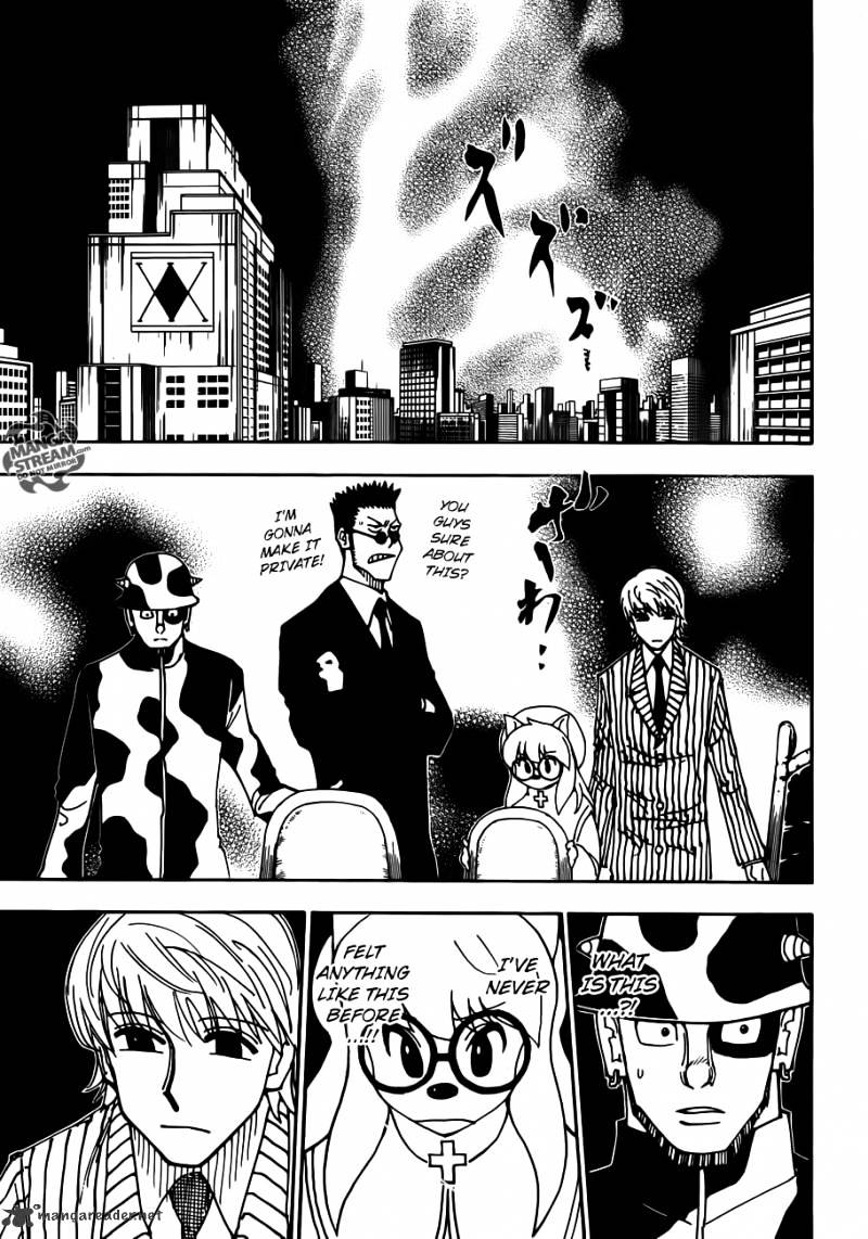 Hunter x Hunter, Chapter 333 - Rumbles image 16