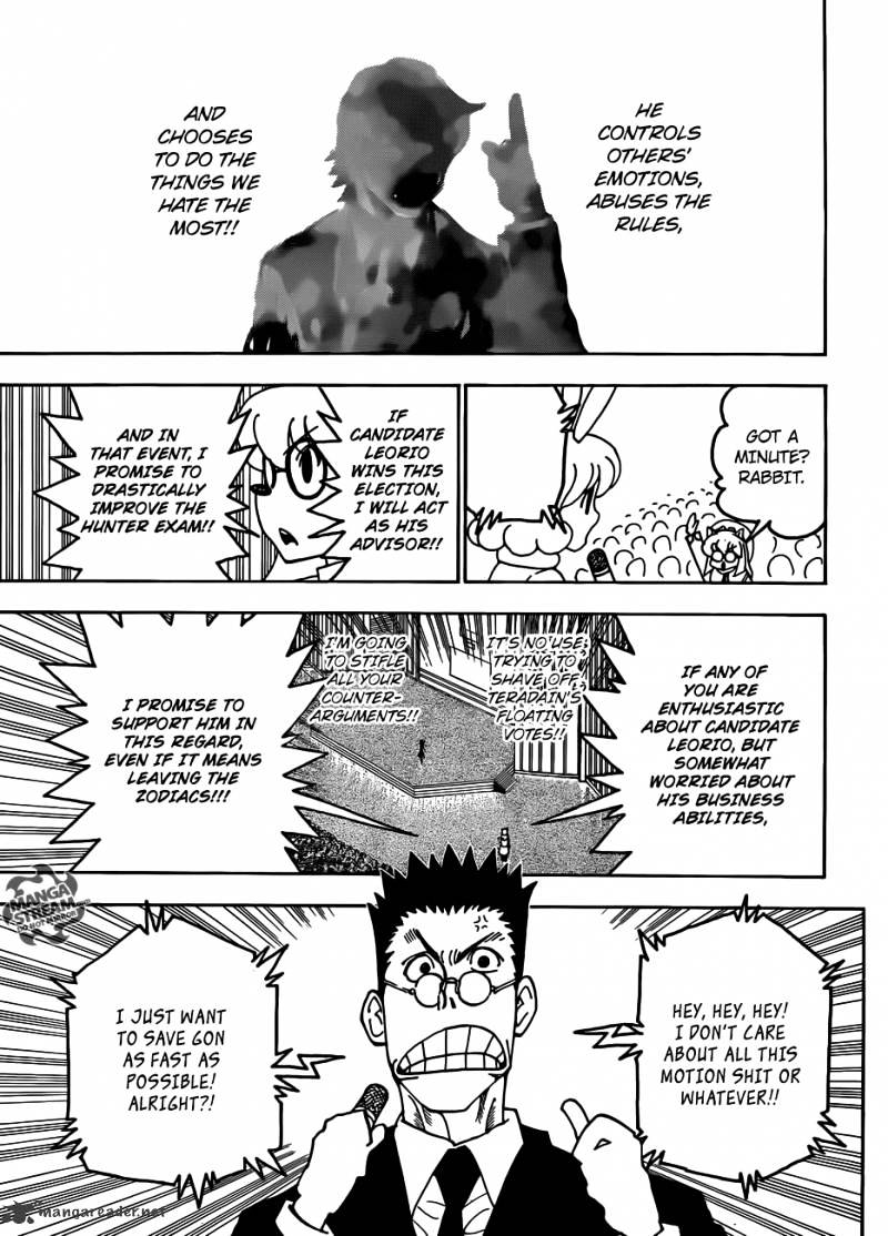 Hunter x Hunter, Chapter 334 - Complete Defeat image 08