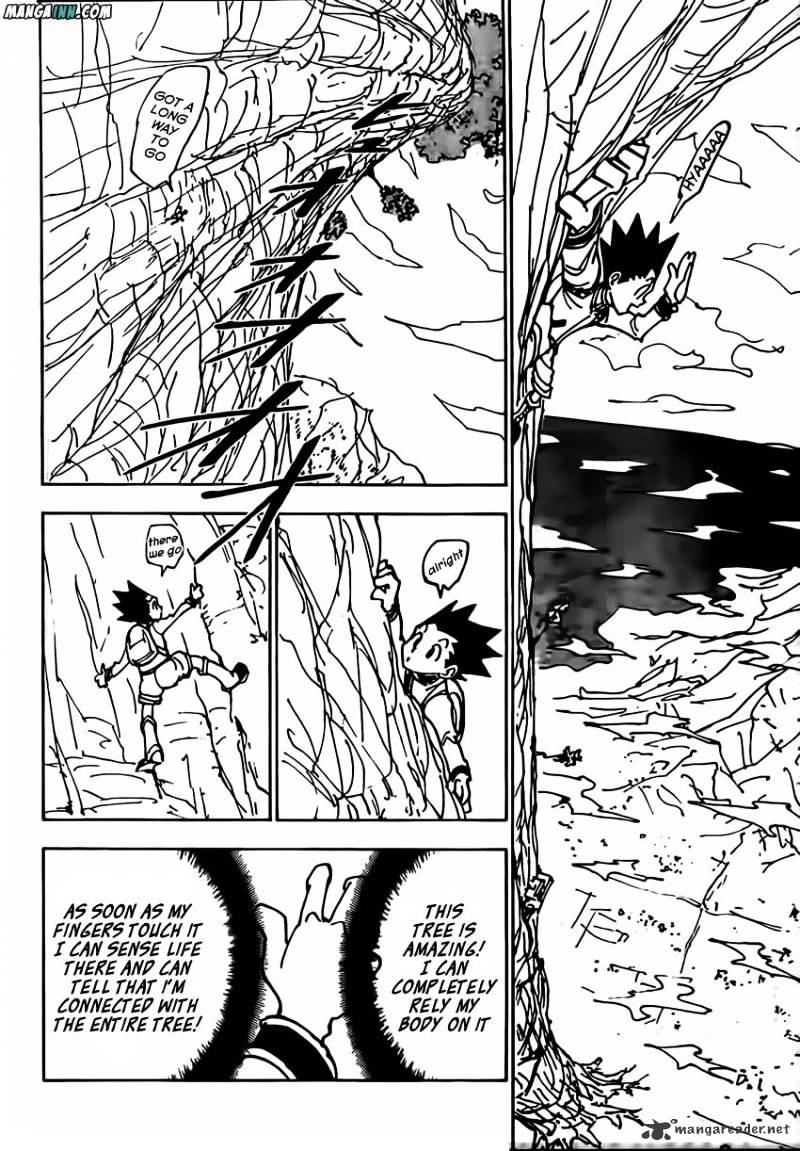 Hunter x Hunter, Chapter 338 - Up In The Trees image 08