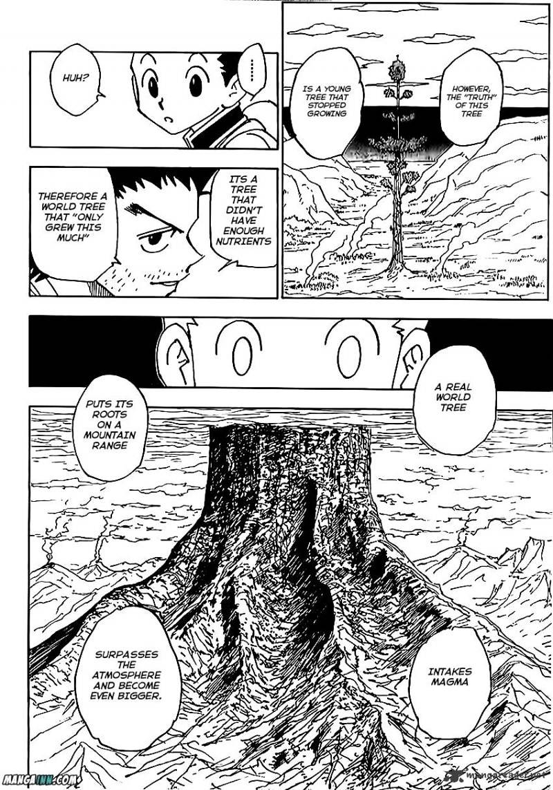 Hunter x Hunter, Chapter 338 - Up In The Trees image 15