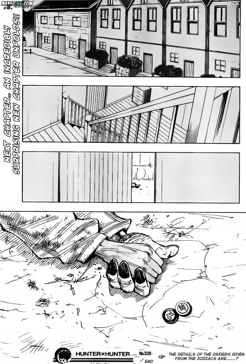 Hunter x Hunter, Chapter 339 - Silence image 17