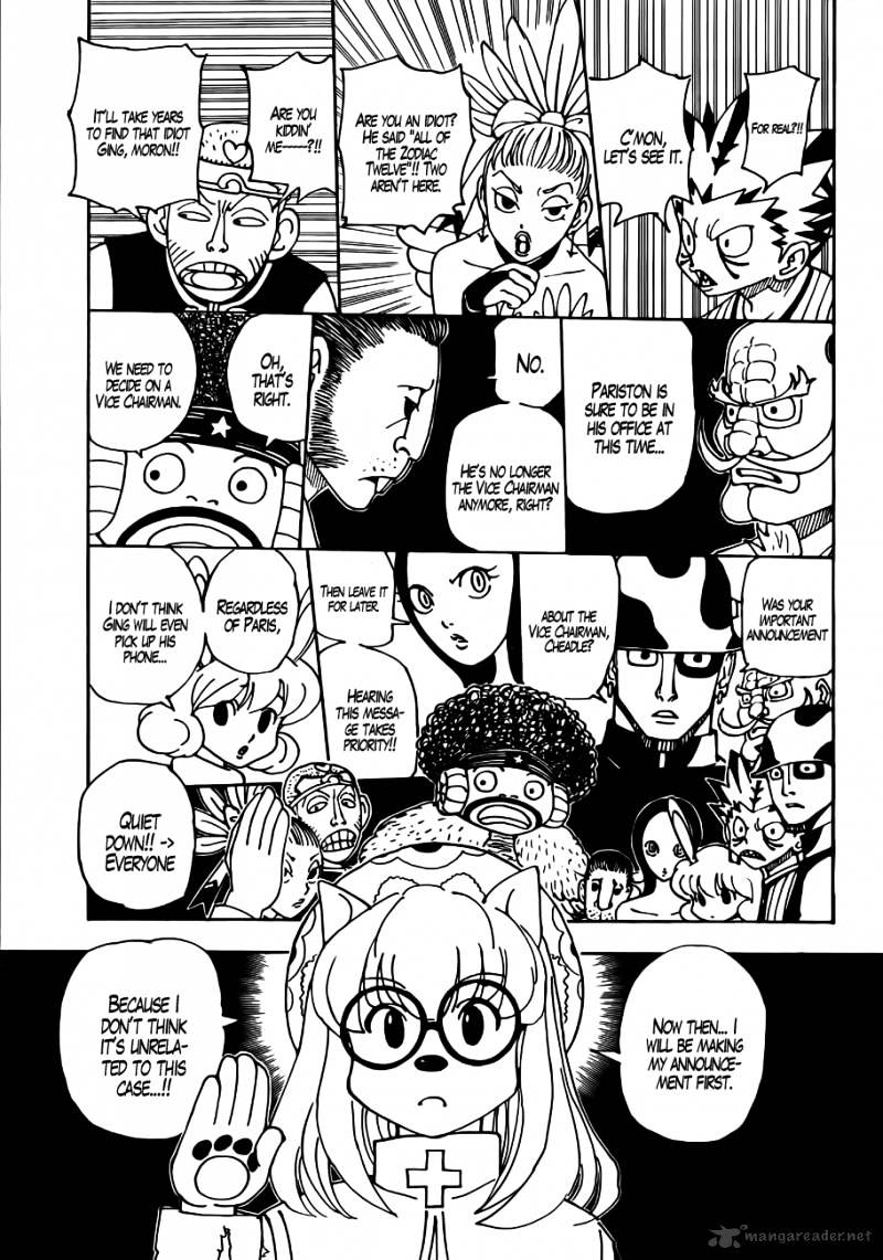 Hunter x Hunter, Chapter 340 - Special Assignment image 14