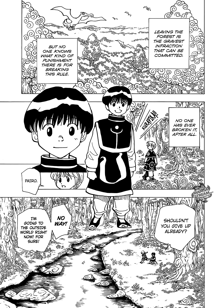 Hunter x Hunter, Chapter 340.5 - Kurapika