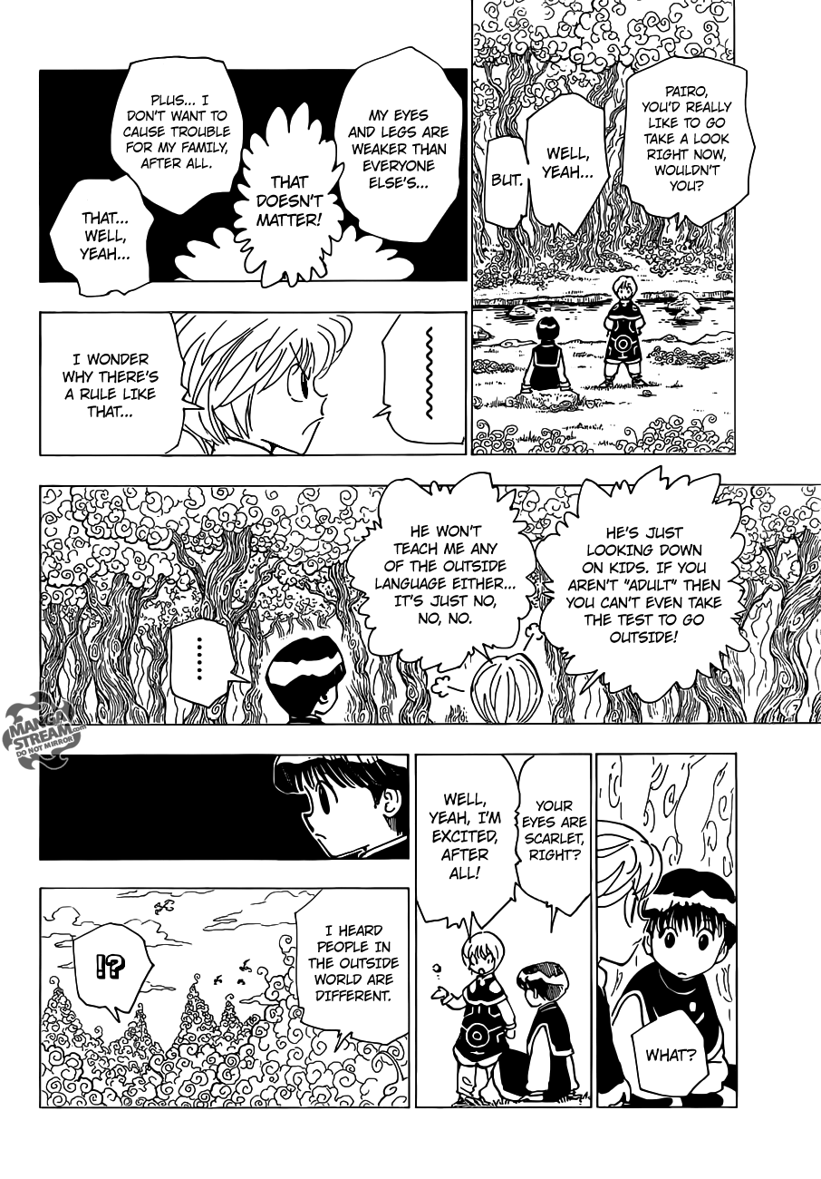 Hunter x Hunter, Chapter 340.5 - Kurapika