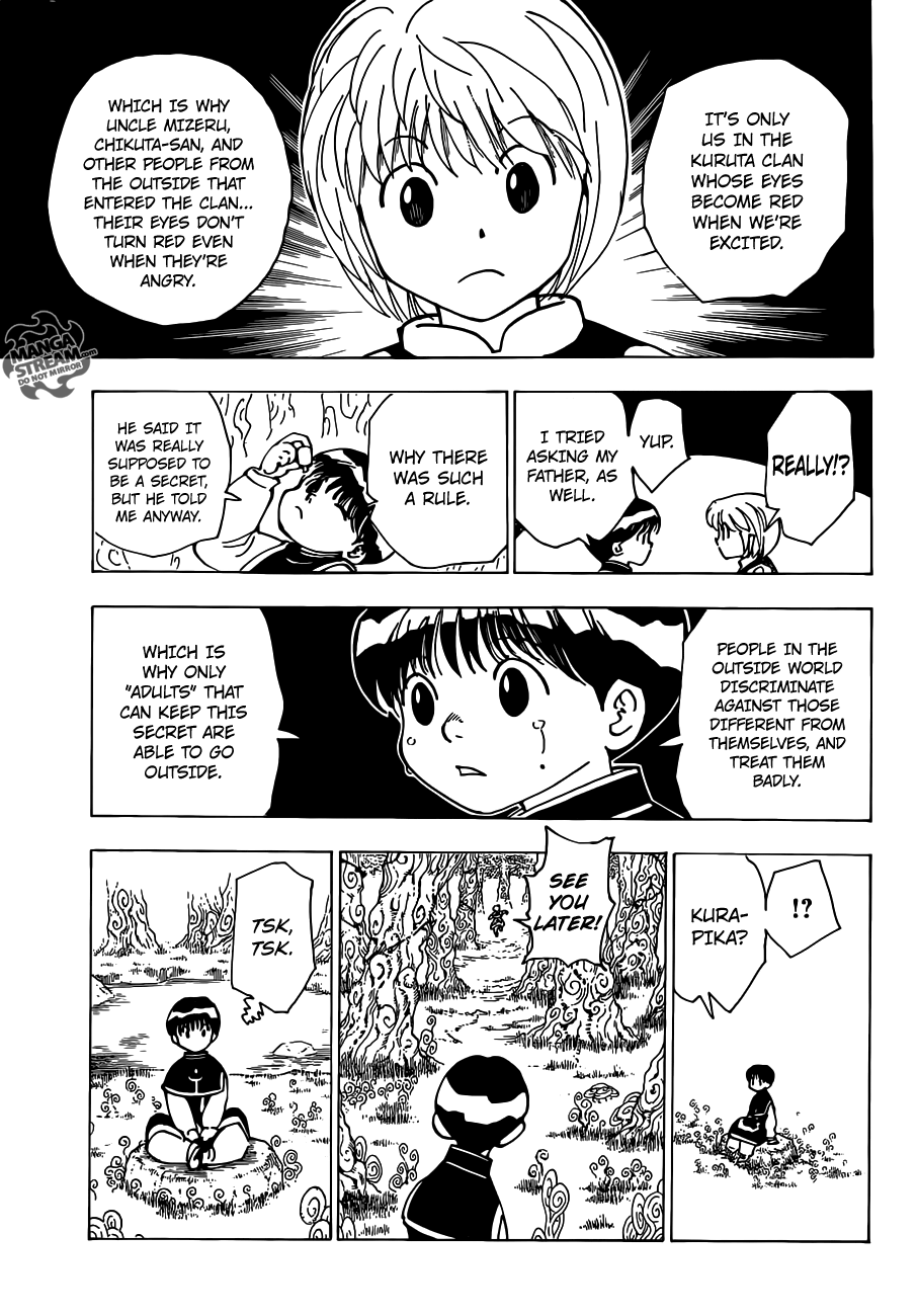 Hunter x Hunter, Chapter 340.5 - Kurapika