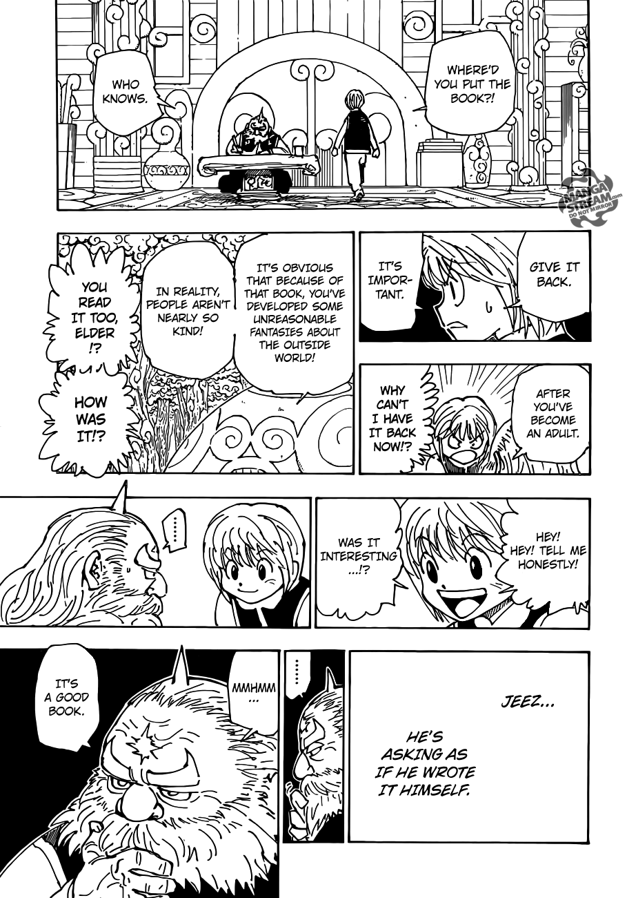 Hunter x Hunter, Chapter 340.5 - Kurapika