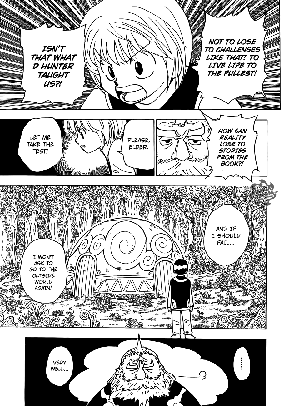 Hunter x Hunter, Chapter 340.5 - Kurapika