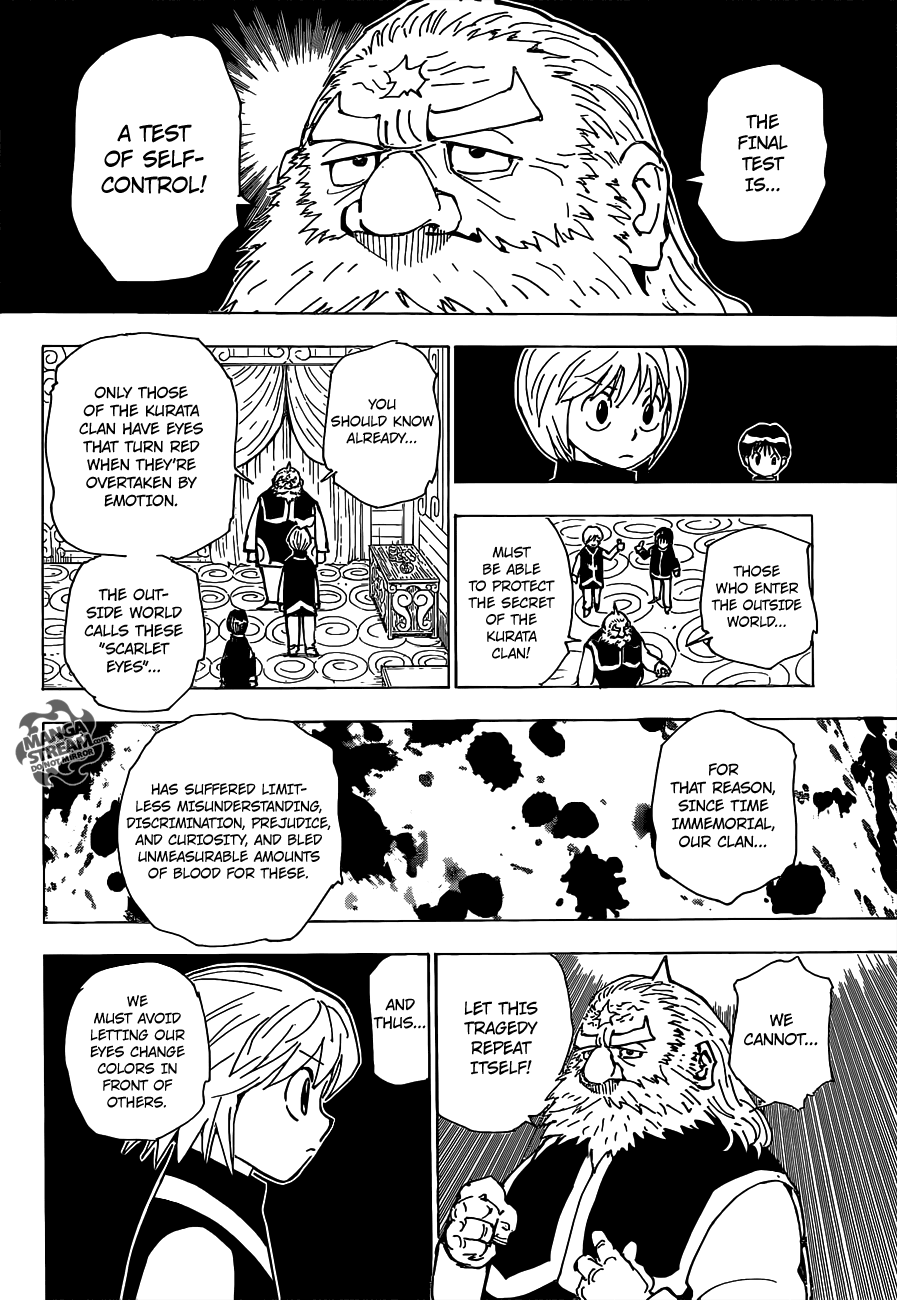 Hunter x Hunter, Chapter 340.5 - Kurapika