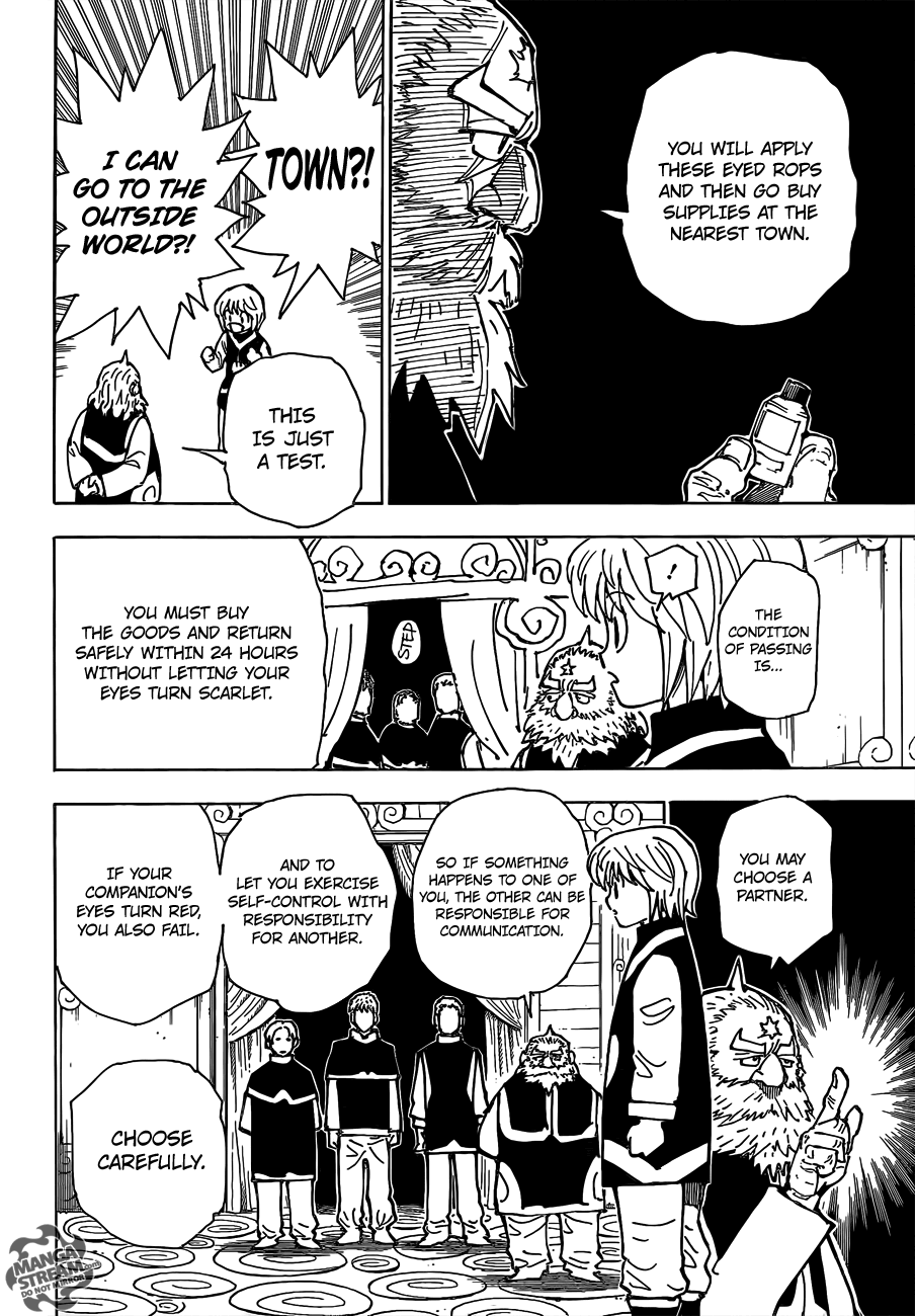 Hunter x Hunter, Chapter 340.5 - Kurapika