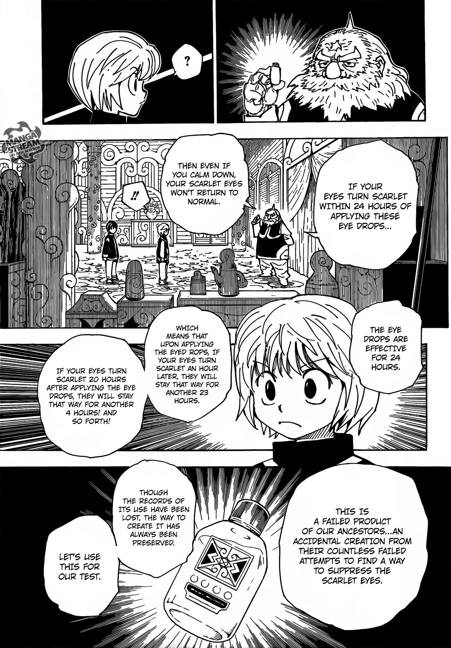 Hunter x Hunter, Chapter 340.5 - Kurapika