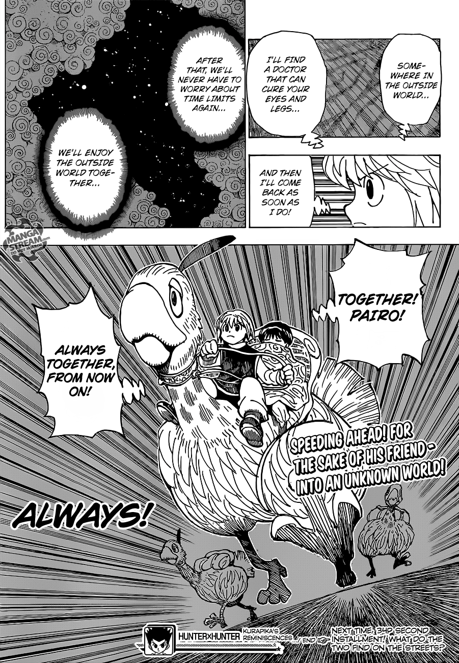 Hunter x Hunter, Chapter 340.5 - Kurapika