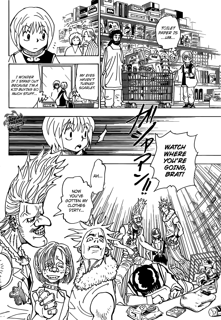 Hunter x Hunter, Chapter 340.6 - Kurapika