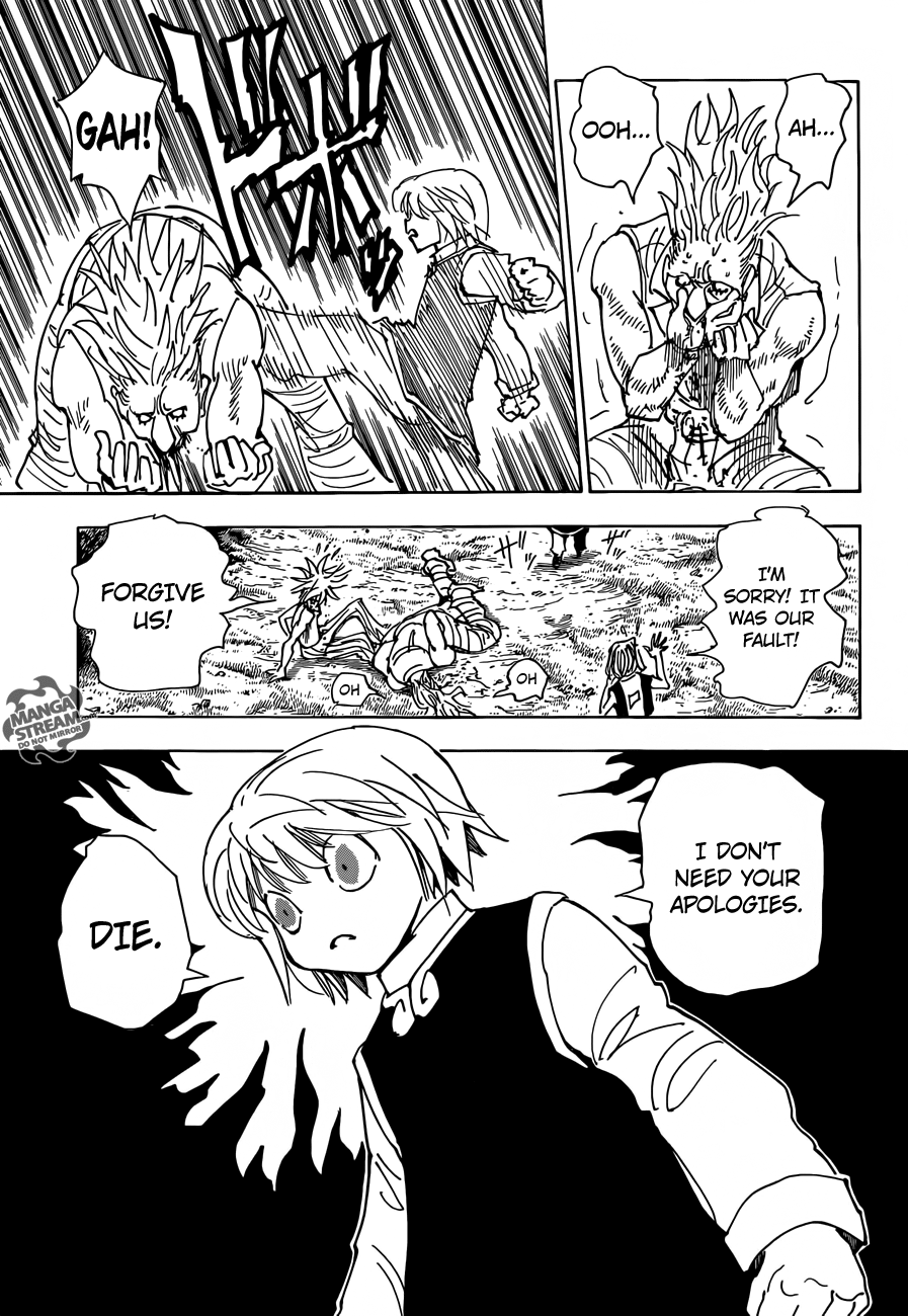 Hunter x Hunter, Chapter 340.6 - Kurapika