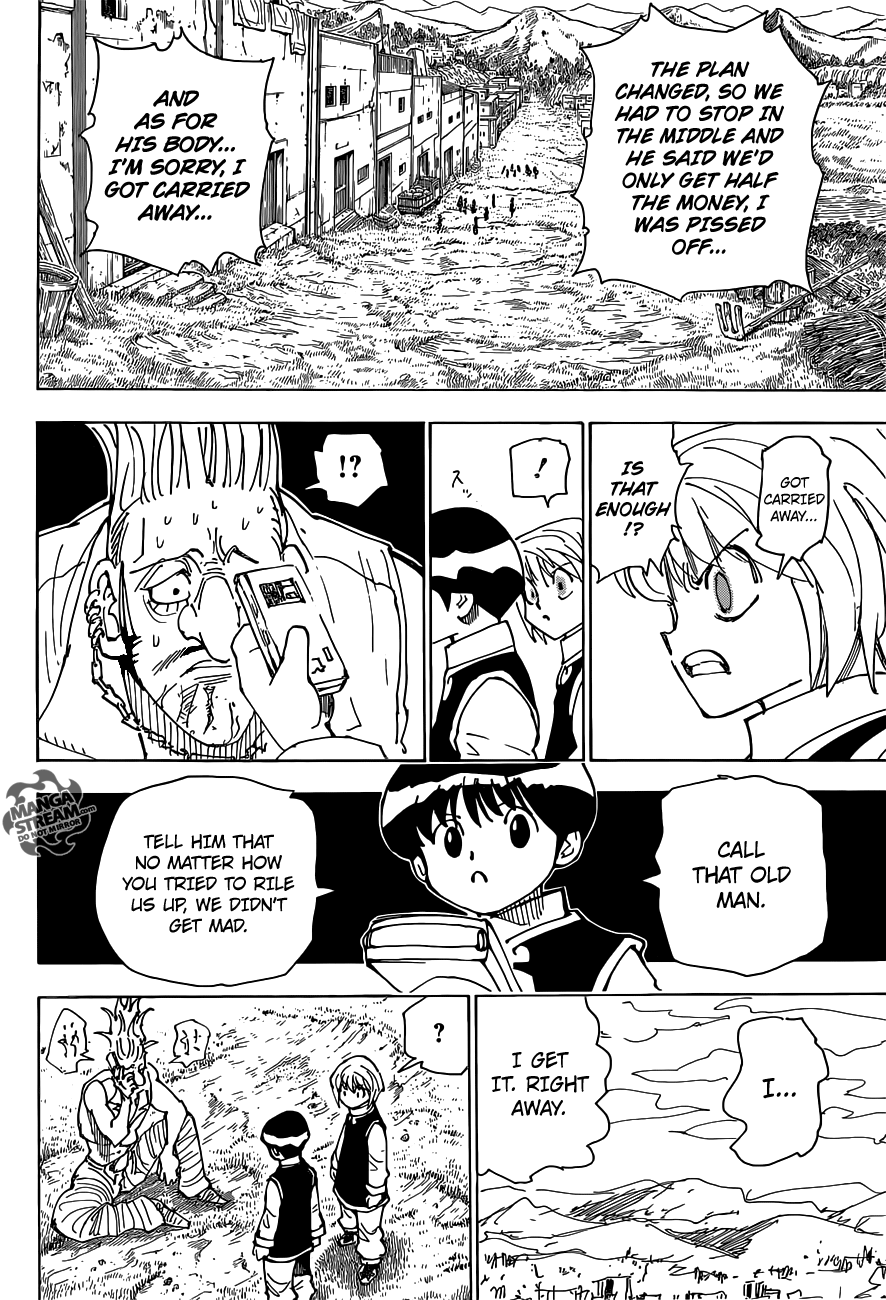 Hunter x Hunter, Chapter 340.6 - Kurapika