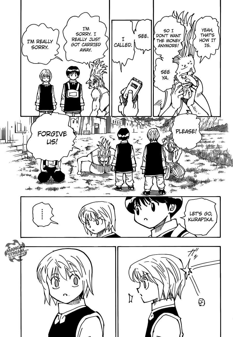 Hunter x Hunter, Chapter 340.6 - Kurapika