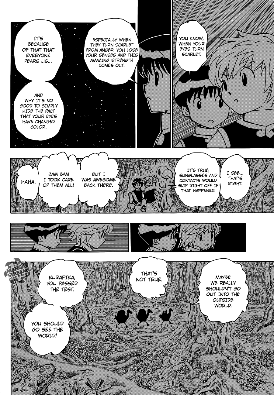 Hunter x Hunter, Chapter 340.6 - Kurapika