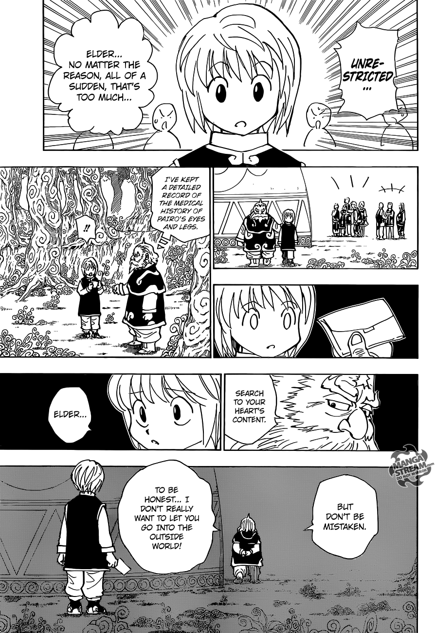 Hunter x Hunter, Chapter 340.6 - Kurapika