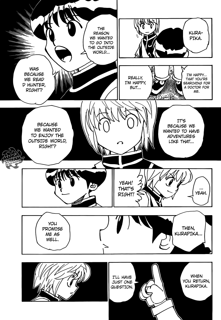 Hunter x Hunter, Chapter 340.6 - Kurapika