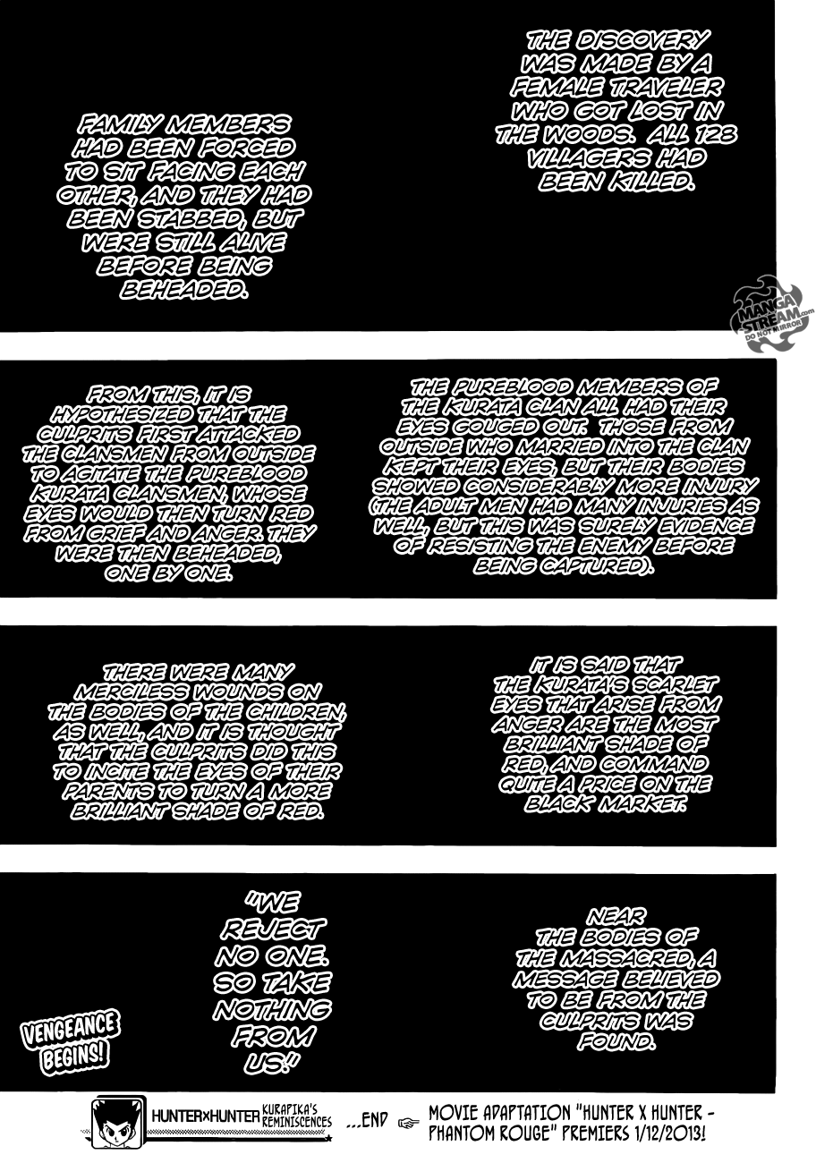 Hunter x Hunter, Chapter 340.6 - Kurapika