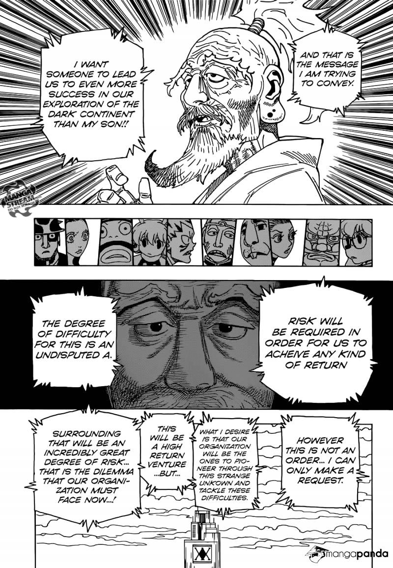 Hunter x Hunter, Chapter 341 - Calamity image 14