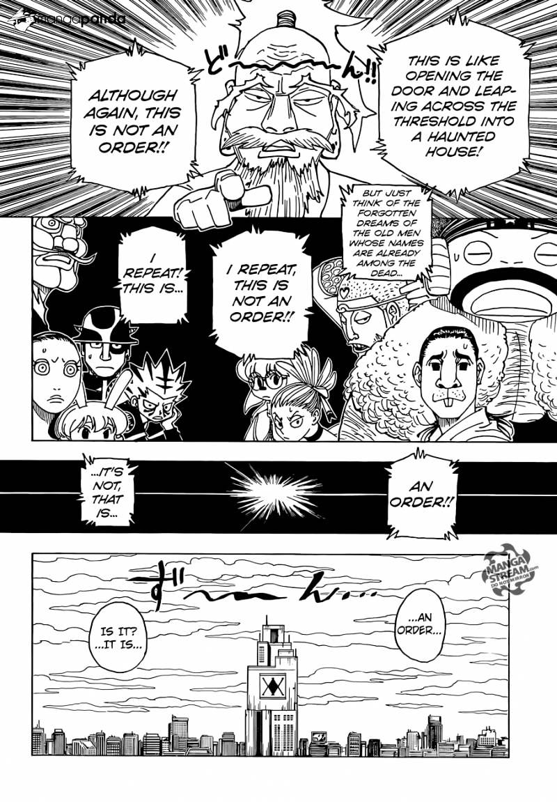 Hunter x Hunter, Chapter 341 - Calamity image 15