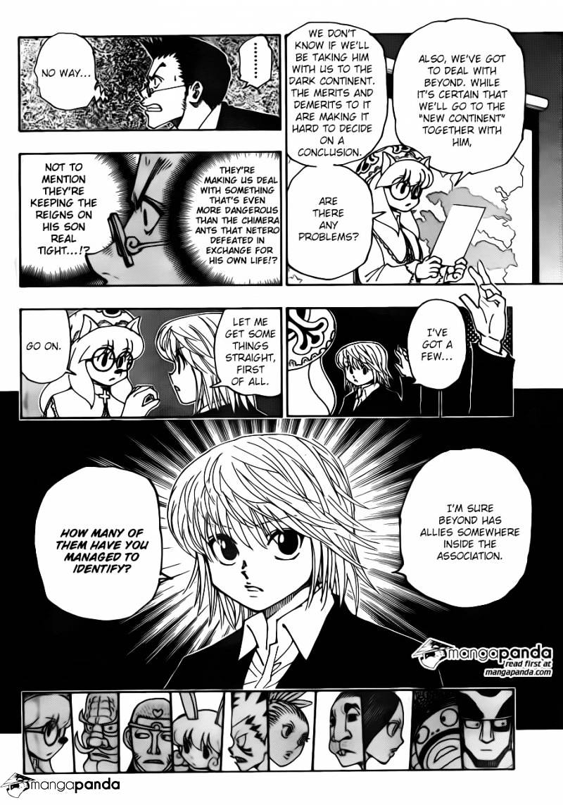 Hunter x Hunter, Chapter 346 - Choices image 03