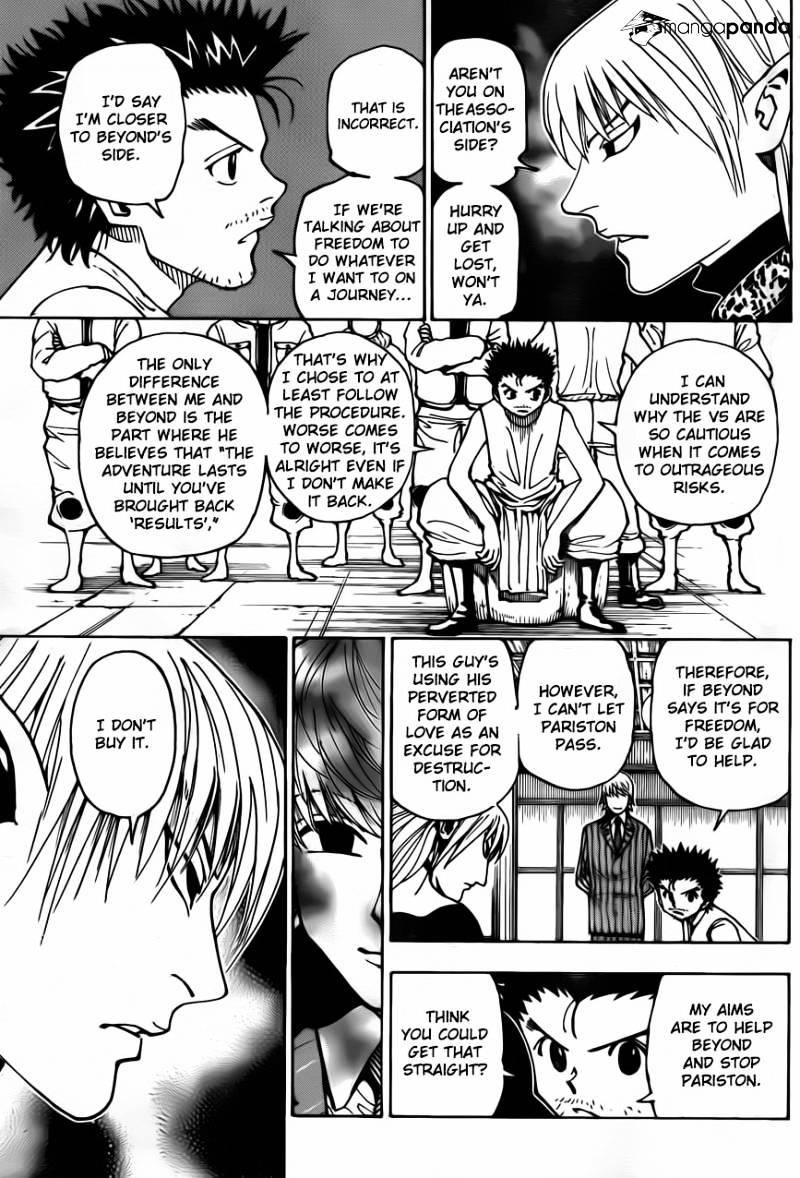 Hunter x Hunter, Chapter 346 - Choices image 16